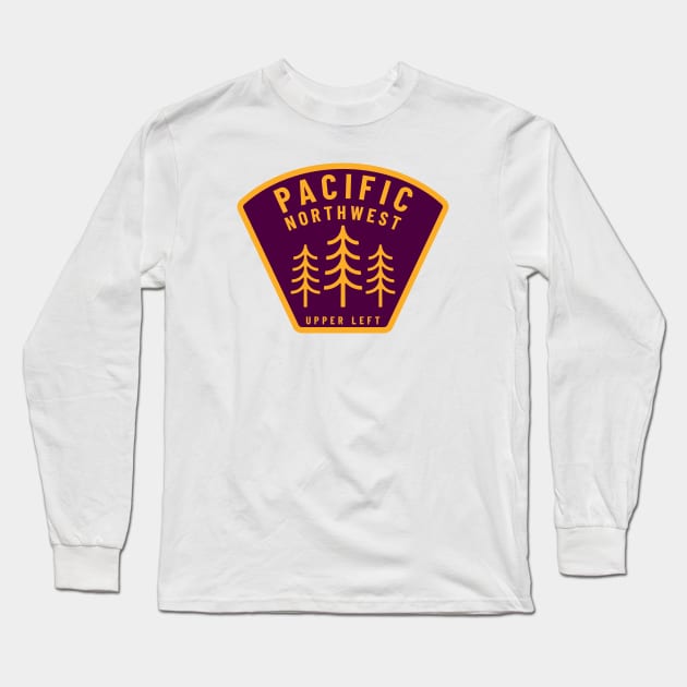 Pacific Northwest Long Sleeve T-Shirt by happysquatch